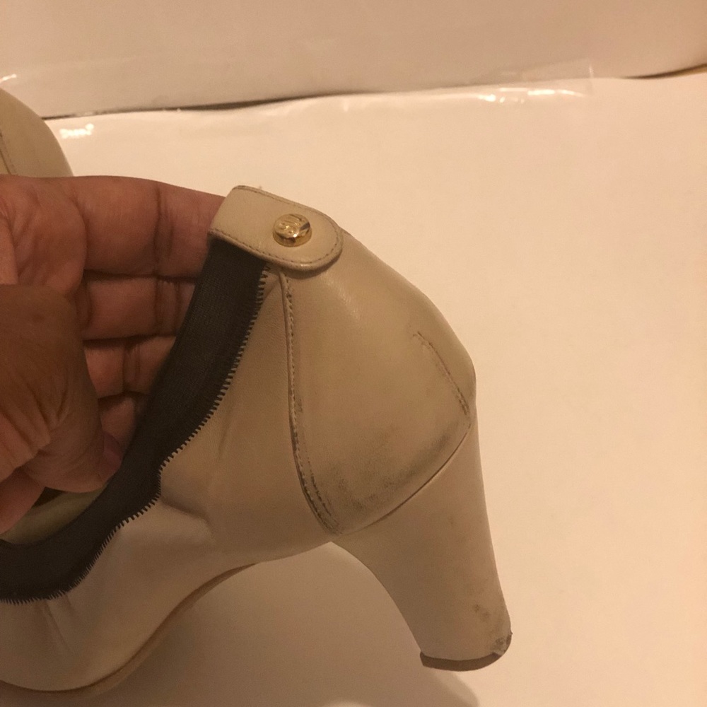 Stuart Weizmann Gorgeous Shoes! Size 11 Cream And… - image 3